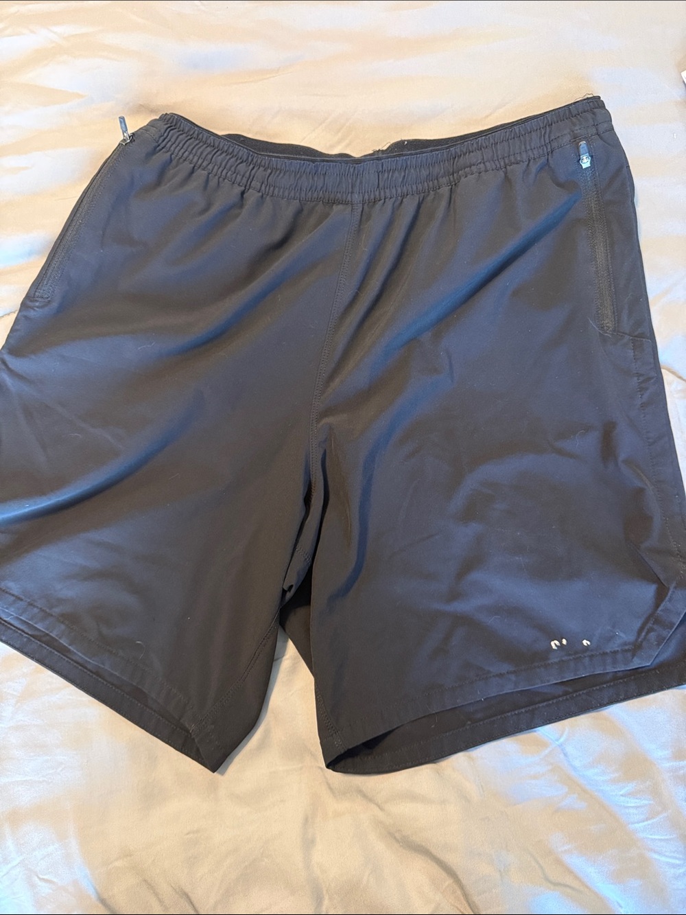 Patagonia Black Men's Athletic Shorts with Zip Pockets